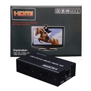 HDMI Range Extender with Single LAN - 60m Reach