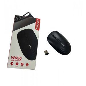 JEDEL W620 Silent Click Wireless Mouse in Black