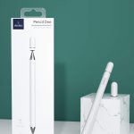 WiWU Pencil One: White Aluminum Alloy 2-in-1 Slim Stylus Pen for Smartphones and Tablets