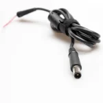 Power cord with plug for DELL laptops, 7.4x5.0mm, 1.2m, 19.5VDC, 4.62A