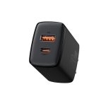 Baseus Compact Quick Charger U+C 20W - US Black