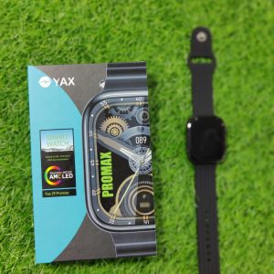 YAX 29 PRO Max Series Smartwatch - Amoled Display, Stainless Steel Build