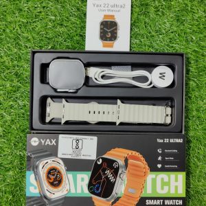 YAX 22 ultra 2 Bluetooth Calling Smart Watch 2 Straps