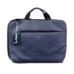 CX01 15.6 Inch Ultra Slim Laptop Bag - PU Leather, Blue