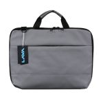 CX02 14.0 Inch Ultra Slim Laptop Bag - PU Leather, Grey