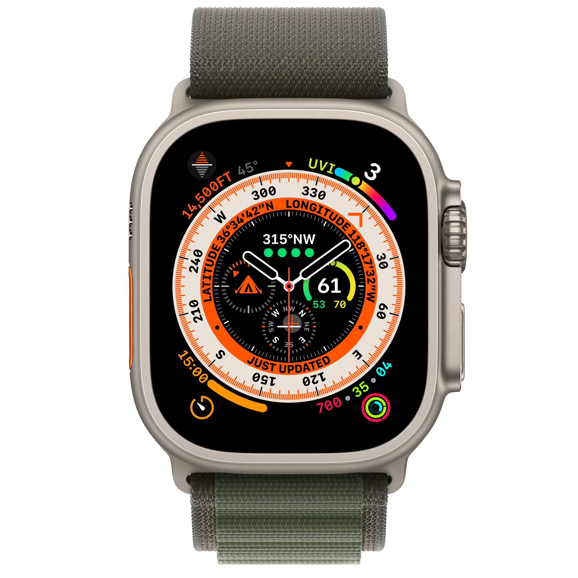 Apple Logo Ultra Series 8 - 2.05" Smart Watch with Always-On Display - Image 3