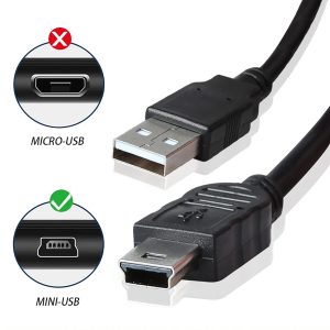 USB 2.0 Type A Male to Mini 5P Data Cable