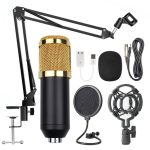 Condenser Microphone Kit - With Pop Filter & Microphone Stand