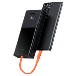 Baseus Elf Digital Display Fast Charging Power Bank 20000mAh 65W in Black