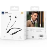 Wiwu Flex GB01 Neckband Wireless Earphones – Black