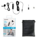 BOYA BY M1 Omnidirectional Lavalier Microphone for all Devices
