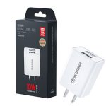 REMAX WK DUAL USB FAST MOBILE CHARGER WP-U119 US PIN