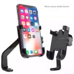 Universal Motorcycle Mobile Holder Mount Aluminum Metal