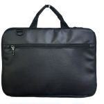 Ultra Slim Laptop Bag PU Leather luxury notebook bag promotional laptop Bag CX01 BLACK