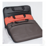 Ultra Slim Laptop Bag PU Leather luxury notebook bag promotional laptop Bag CX01 BROWN