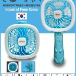 Comax Rechargeable Fan + LED Light Durable Material, Excellent Quality