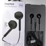 FASTER F6I STEREO HEADPHONES ORIGINAL HANDSFREE & UNIVERSAL