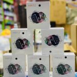 HW12 Smart Watch 40mm Full Screen With Rotating Key Heart Rate Monitor Fitness Tracker Bt Make Calls -(Black)