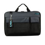 Orange 15.6 Inch Fabric File Laptop Bag