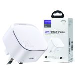 JOYROOM L-P210 20W PD FAST CHARGER WHITE UK PIN