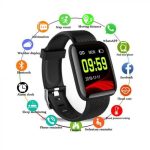 D13 Fitness Bracelet Blood Pressure Bluetooth Heart Rate Monitor