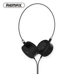 Remax RM-910 Wired Headphones with Microphone & In-line Controls - Black
