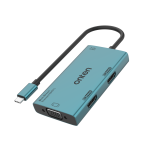 ONTEN 4 in 1 Type-C Multi-function dock station to HDMI*2+VGA with Audio support: MST and SST M206