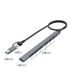 ONTEN 2in1  (USB-C+USB 3.0) Hub USB 2.0x6+USB 3.0 UCA9702
