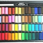 Mungyo Half Soft Pastels Set Of 64 Pieces