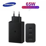 Samsung 65w Eu Pin Pd Power Adaptor Trio 2 Type-c & Usb-a Port(copy)