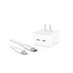 Iphone 14 Pro 2 Pin (us Pin) 50w Usb-c+c Power Adapter With Usb-c To Lightining Cable(copy)