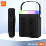 Kisonli G22 Mini Bt Portable Karaoke Speaker With Wireless Handheld Microphone