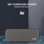 Kisonli Ks-2002 10w Bt/fm/usb/tf/aux/tws Super Bass Mini Bluetooth Speaker