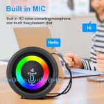 Kisonli S16 Tws Dj Powered Portable Mini Fm Radio Speaker With Soft Cord Handle